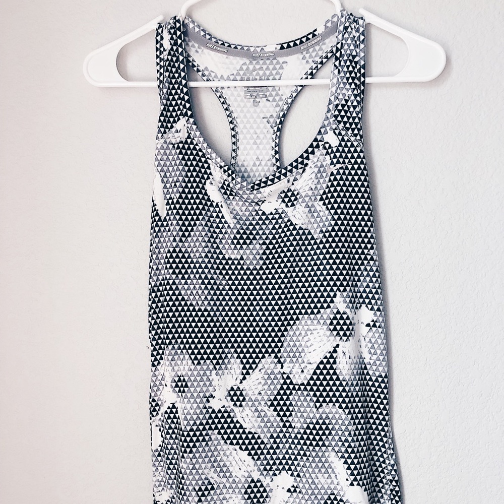 Nike Dri-Fit Geometric Triangle Running Tank